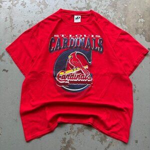 Vintage Y2K St. Louis Cardinals Dynasty Graphic MLB Shirt
